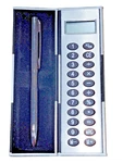 Vintage Raytheon Missile Systems Grey Folding Case W/pen And Calculator Nos. Fixed Price $19.98.