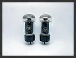 2 X Sylvania 6L6GB Test Good Black Plates Audio Power Pentode Vacuum Tubes. Fixed Price $48.00.