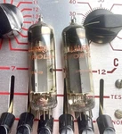 Matched Pair EL84 6BQ5 Mullard Blackburn Motorola Gb Tested Strong Tubes. Fixed Price $129.00.
