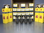 Matched Quad Philips ECC84 Mullard Blackburn B1J1 Nos Nib Vintage Tubes 1971 .. Fixed Price $59.00.