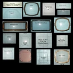 Antique Radio Dial Covers R-w Rca Silvertone Truetone Westinghouse. Fixed Price $20.00.
