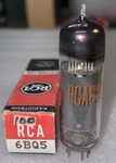 Rca 6BQ5 EL84 Vacuum Tube O-getter Grey Plate New In Box TV7 Tested. Fixed Price $30.00.