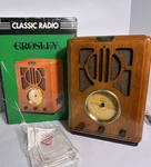 Crosley CR72 Am/fm Cassette Radio Wood Cabinet Classic 1998 Nos W/ Box. Fixed Price $108.99.