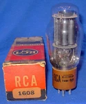 Scarce Nos Nib Rca Type 1608 Triode Vacuum Tube. Fixed Price $89.99.
