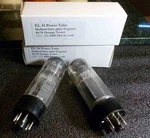Matched Pair Matsushita Made EL34 Power Tubes Strong Both Test 100+. Fixed Price $159.99.
