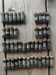 43X EF80 Vacuum Tubes Telefunken Siemens Valvo Mullard Mixed Brands Untested. Fixed Price $79.00.