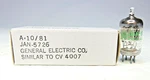 Vacuum Tube Ge JAN-5726 (6AL5W) Dual Diode Hickok Tested Balanced 100%+ Nos. Fixed Price $9.98.