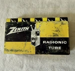 Box Of 5 Old Stock Zenith Radionic Tubes 6CB6A/6CF6 Untested. Fixed Price $48.00.