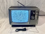 Vintage 1977 Zenith Solid State Crt Tv Tube Television B&w Tested Working!. Fixed Price $110.00.