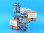 Ge 7AU7 Tube Pair 2 Pcs Absolutely Nos Nib Valvola Hre Valve. Fixed Price $18.89.