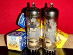 Nos Match Pair 1960S EL41 6CK5 Pentode Power Tubes - Mullard Philips Tested. Fixed Price $59.00.