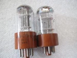 6SL7 Gt Tungsol Brown Base Matched Pair TV7 #1D. Fixed Price $84.74.