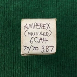 Amperex (mullard) 6CA4 Vacuum Tube * Tested 70/70. Fixed Price $49.99.