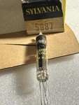 1 X 5987 Sylvania Tube. RC72. Fixed Price $20.00.