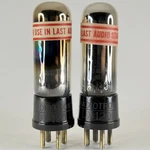 Tested Balanced Matched Pair Rca Radiotron UX-120 Tubes Type (f). Fixed Price $128.95.