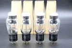 2A3 Matched Pair Carbonized Black Plates Double Getter TV-7 & Amp Tested. Fixed Price $349.00.