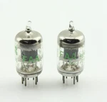 New Qty 2 Faa 5654W EF95 Matched Pair Grey Plates Getter Usa Nos Tubes. Fixed Price $24.63.