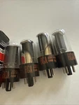 Lot Of 4: 6W6GT 6DG6GT Nos Rca Black Plate Beam Power Tubes T21. Fixed Price $25.00.