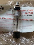 Eimac Mercury Vapor Rectifier RX21A Tube 2.5 Volts Brand New, Nnb.. Fixed Price $110.00.