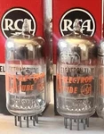 Nos Rca Pair 6BQ7A Hifi Amplifier Audio Vacuum Tubes (6BS8 6BZ7). Fixed Price $25.00.