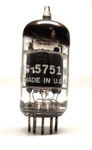 Ge JG-5751WA 3-MICA Triple Gray Plate 188-5 Red Tip Tested 12AX7. Fixed Price $49.95.