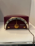 Cbs Columbia Burgandy Bakelite Vacuum Tube Am Radio New Lower Price!. Fixed Price $175.12.