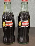 Vtg Evander Holyfield Heavy Weight Champion Coca-cola Coke Bottle Lot 2 Rare Htf. Fixed Price $17.99.