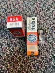 Rca And Ge 6FH8 Vacuum Tube N.o.s.. Fixed Price $5.75.