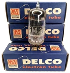 Vintage 1950S Gm Delco Electron Tube Model 12J8 With Original Box Set Of 4. Fixed Price $23.09.
