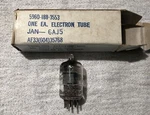 1EA Tung-sol Military 6AJ5 Vacuum Tube. Nib, Nos Usa. Tests Good. See Pics. Fixed Price $5.79.