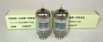 Jan 12AY7 Tubes Double Mica Short Gray Ribbed Plate Round Getter Nos Pair. Fixed Price $100.00.