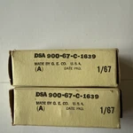 Lot Of 3: Nos 6SK7WA Ge Military Contract Radio Tubes TU15. Fixed Price $20.00.