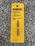 Dewalt High Performance Screwdriver Bit Tips #1 Phillips DW2001. Fixed Price $6.99.