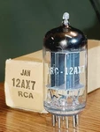 JRC-12AX7 Rca Black Plate Nos/nib MAXIPREAMP2/TV7 Tested (1) Tube Lot. Fixed Price $199.99.