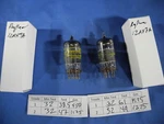 (2) Raytheon 12AX7A Japan Preamp Tubes Pair (tested W/ TV-7D/U). Fixed Price $85.00.
