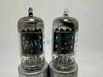 Tung-sol 12AX7 Top "d" Getter Long Gray Plate Tubes Platinum Matched AT1000. Fixed Price $130.12.
