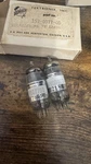 Tektronix Special Selected Matched Pair 12AU6 Audio Tubes. Fixed Price $30.00.