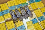 6X 6S19P-V Audiophile Triode Tube Gold Grid Soviet Matched Set 07/1979 New Box. Fixed Price $35.90.