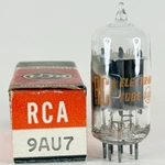 (1) Tested Rca 9AU7 Tube With Box Date Code Bg Double Triode. Fixed Price $8.95.