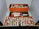 Vintage General Electric Transistor Tv Service Box 100+ Tubes Rare. Fixed Price $159.99.