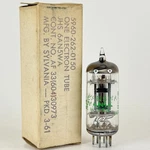 (1) Tested 1961 Sylvania Jhs Tube And Box Code 6110 Mil Spec. Fixed Price $9.95.