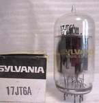 17JT6 Tube Sylvania Tested & Boxed Vintage Commercial Surplus. Fixed Price $10.19.