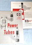 1960S - Cbs Power Tubes Diodes Triodes Tetrodes Data Sheets. Fixed Price $9.99.
