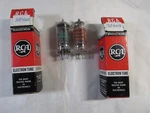 2 Pcs. 3B4WA Raytheon, Sylvania Vacuum Electron Tubes Tested. Fixed Price $9.95.