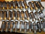 One Lot Of Thirty Military 6080 Tubes By Raytheon, All Nos Ratings. Fixed Price $210.00.