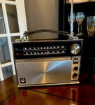 *RARE*1960S General Electric 16 Transistor Early Overture Am Fm Radio-working. Fixed Price $85.00.
