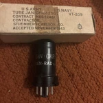 Jan Ckr 12SG7 Signal Corp SC961A Ken-rad VT-209 Military Radio Tube Nos Nib 1943. Fixed Price $12.50.