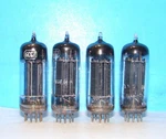 6CG7 Rca 1950S Triple Black Plate Radio Audio Vacuum Tubes 4 Valves Tested 6FQ7. Fixed Price $104.99.