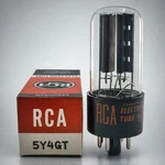 Nos Rca 5Y4GT/BLACK PLATES/1968/HICKOCK Tested. Fixed Price $18.95.