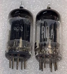 Pair Rca 5963 Black Plate Foil Getter Vacuum Tubes TV7 Tested Strong. Fixed Price $25.00.